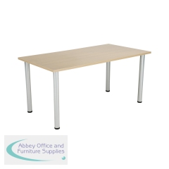 Jemini Rectangular Meeting Table 1800x800x730mm Maple KF840182