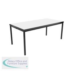 Jemini Titan Multipurpose Classroom Table 1200x600x590mm Grey/Black KF882419