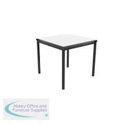 Jemini Titan Multipurpose Classroom Table 600x600x590mm Grey/Black KF882431