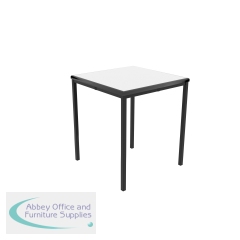 Jemini Titan Multipurpose Classroom Table 600x600x710mm Grey/Black KF882435