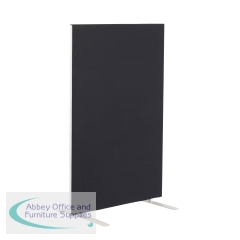 Jemini Floor Standing Screen 1400x25x1800mm Black KF90499