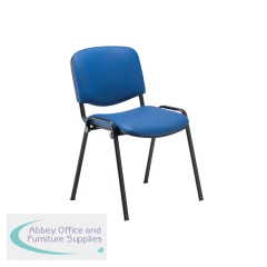 Jemini Ultra Multipurpose Stacking Chair 532x585x805mm Blue Polyurethane KF90556