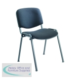 First Ultra Multipurpose Stacking Chair 532x585x805mm Charcoal KF98505
