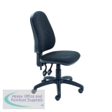 KF98507 - First High Back Operator Chair 640x640x985-1175mm Charcoal KF98507