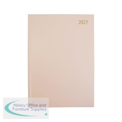 Desk Diary Week To View A4 Soft Beige 2027 FS669295
