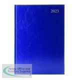 Desk Diary Day Per Page Appointments A5 Blue 2023 KFA51ABU23