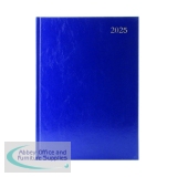 Desk Diary Day Per Page Appointment A5 Blue 2025 KFA51ABU25