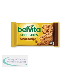 Belvita Soft Bakes Choc Chips 50g (Pack of 20) 4315068