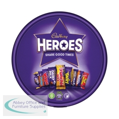 Cadbury Heroes Chocolates Tub 550g 4303662