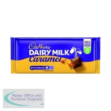 Cadbury Dairy Milk Chocolate Caramel Bar 120g 4057363