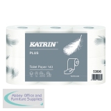 Katrin Plus 3-Ply Toilet Roll 143 Sheets (48 Pack) 53896