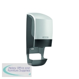 Katrin System Toilet Roll Dispenser with Core Catcher White 77465