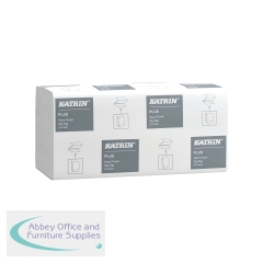 Katrin Plus Hand Towels V-Fold 1-Ply 300 Sheets (Pack of 6000) 83114