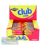Jacobs Club Biscuits Milk Chocolate 22g (Pack of 60) J14583