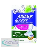 Always Discreet Normal Incontinence Pads x12 Per Pack (Pack of 4) 760511