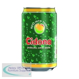 Cidona Sparkling Apple Soft Drink 330ml Can (Pack of 24) 382590