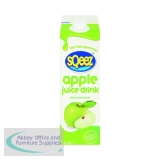 Sqeez Pure Apple Juice Drink 1 Litre Carton (Pack of 12) 800110