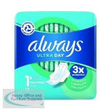 LB58409 - Always Ultra Day Pads with Wings Normal Size 1 x13 Per Pack (Pack of 12) 927322
