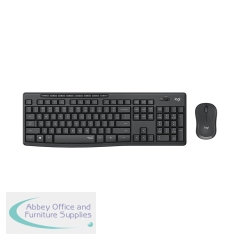 Logitech MK295 Silent Wireless Combo Keyboard and Mouse Graphite 920-009799
