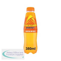 Lucozade Energy Bottle Orange 380ml (Pack of 24)
