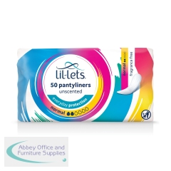Lil-Lets Sanitary Essential Liners 50 Liners (Pack of 24) 96ESS50