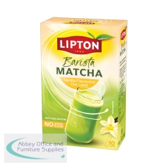 Lipton Matcha Oat Latte Vanilla Stick 11.2g (Pack of 10) 803599