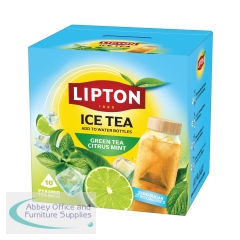 Lipton Ice Tea Infusion Citrus Mint Tea Bags (Pack of 10) 803892