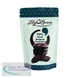 Lily O\'Brien\'s 70 Percent Dark Belgian Chocolate Share Bag 110g 5105946
