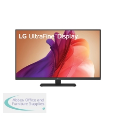LG 32in Monitor VA 4K UHD With HDMI Dp + USB-C Height Adjust Stand 32U720A-B.AEK