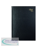 Letts A5 Business Diary Day Per Page Black 2024 LT11XBK24