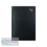 Letts A4 Business Diary Day Per Page Black 2023 23-T11ZBK