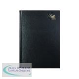 Letts A5 Business Diary Week To View Black 2025 LT31XBK25