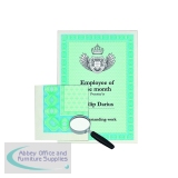 Decadry Certificate A4 Paper 115gsm Turquoise/Blue (70 Pack) DSD1052