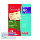 Decadry Postcards A4 Micro-perforated Sheet White (100 Pack) OCB3325