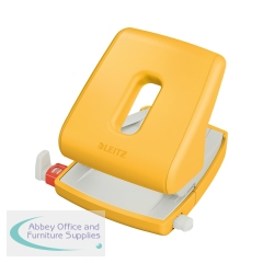 Leitz Cosy Hole Punch 30 Sheets Warm Yellow 50040019
