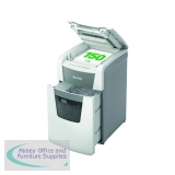 Leitz IQ Autofeed Office 150 Automatic Cross-Cut Paper Shredder P-4 White 80131000