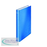 Leitz WOW Ring Binder 2 D-Ring 25mm A4 Blue (Pack of 10) 42410036