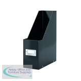 Leitz Click and Store Magazine File Black (Back and front label holder for easy indexing) 60470095