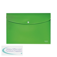 Leitz Recycle Document Wallet Plastic A4 Green (Pack of 10) 46780055