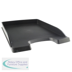 Leitz Plus Slim Letter Tray Black 52370095
