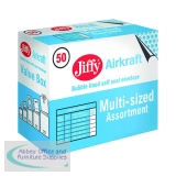 Jiffy AirKraft Bag Assorted Sizes (50 Pack) JL-SEL-A