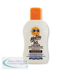 Malibu SPF 50 Kids Sun Lotion 200ml SUMAL084