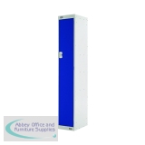 Single Compartment Locker 300x300x1800mm Blue Door MC00001