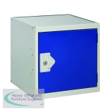One Compartment Cube Locker 300x300x300mm Blue Door MC00085