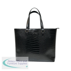 Gino Ferrari Crocodile Embossed Business Tote GF004-01