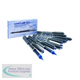 Uni-Ball UB-157 Eye Rollerball Pen Fine Blue (12 Pack) 162453000