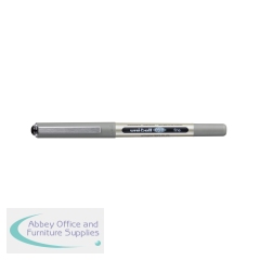 Uni-Ball Liquid Ink Rollerball Pen UB-157E Black (Pack of 12) 315150000