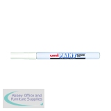 Unipaint PX-203 Paint Marker Fine Bullet White (12 Pack) 508341000