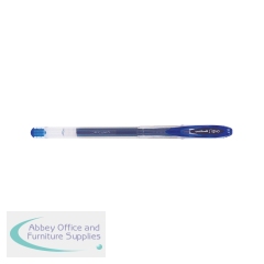 Uni-Ball Signo UM120 Rollerball Gel Pen Blue (Pack of 12) 781260000