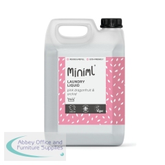 Miniml Laundry Liquid Pink Dragonfruit + Orchid 5L Refill MIN394